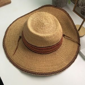 Wide Brim Straw Hat